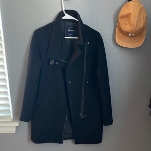 Madewell city grid coat